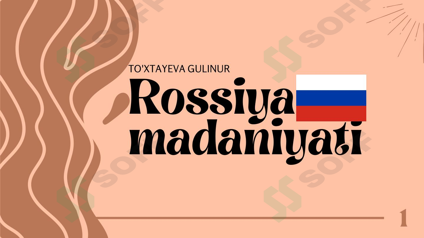 Rossiya madaniyati 1