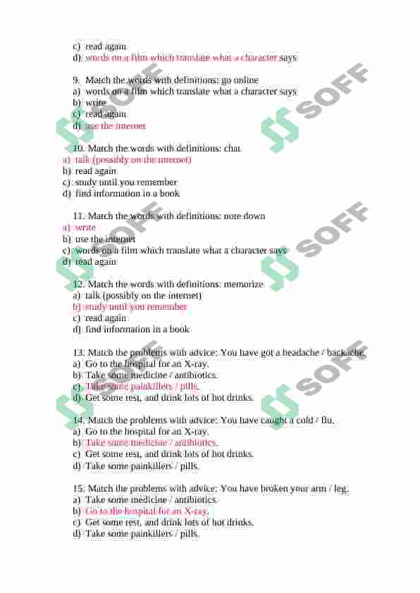 General questions 2