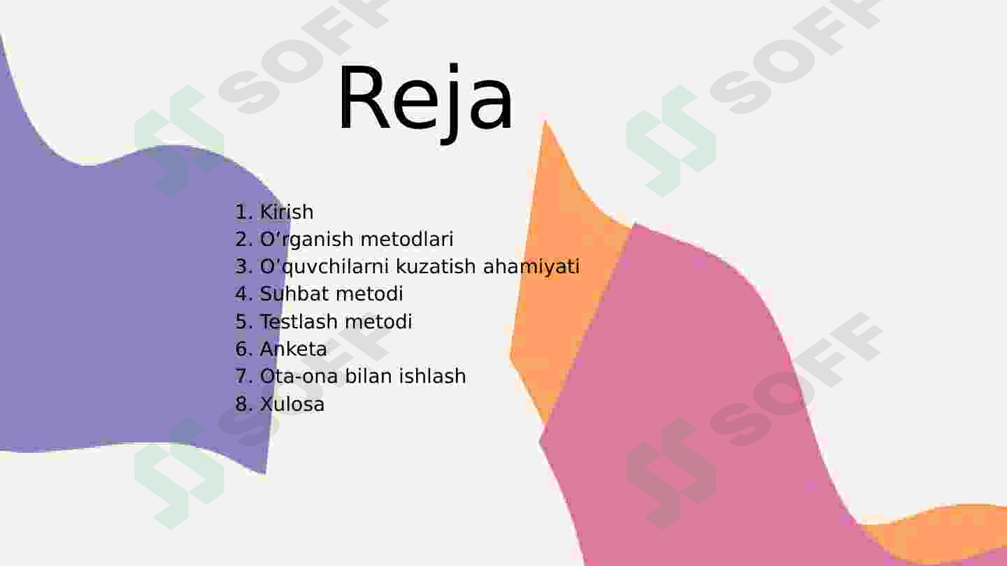 O’quvchilarni o‘rganish metodlari 2