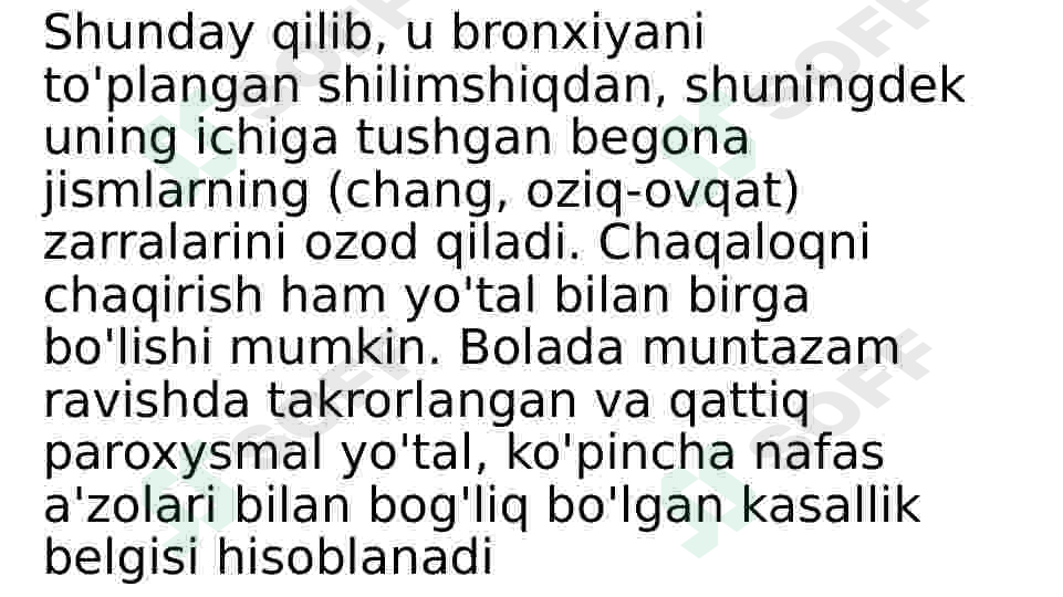 Yo'tal va uning turlari 2
