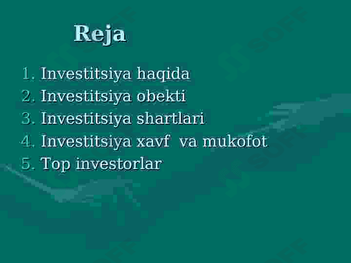 Investitsiya 2