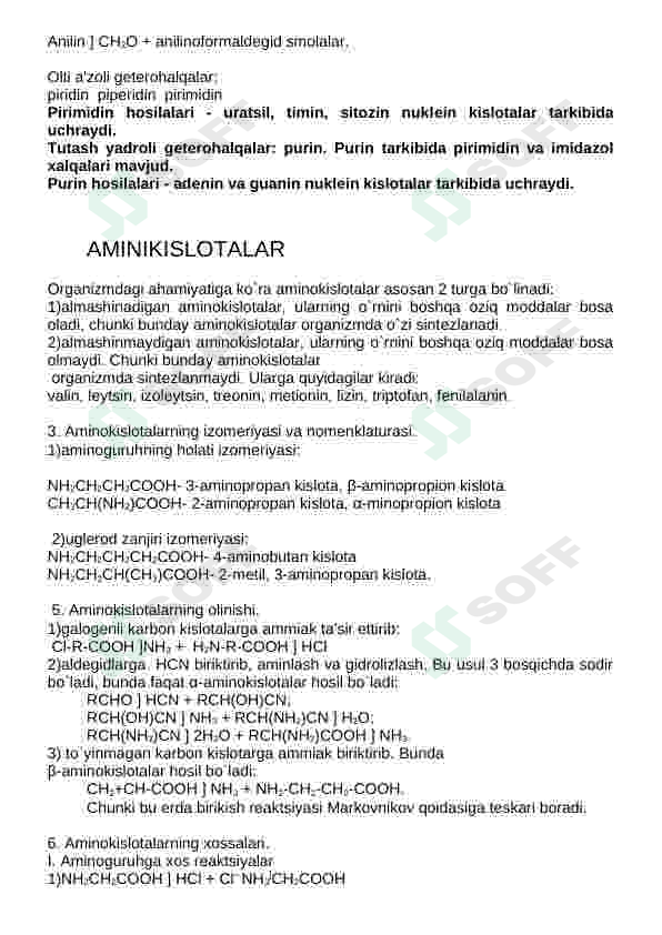 Organik kimyodan qoʻllanma 2
