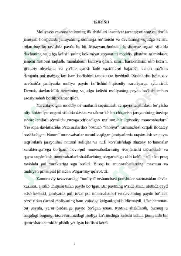 MOLIYA MEXANIZMI 2