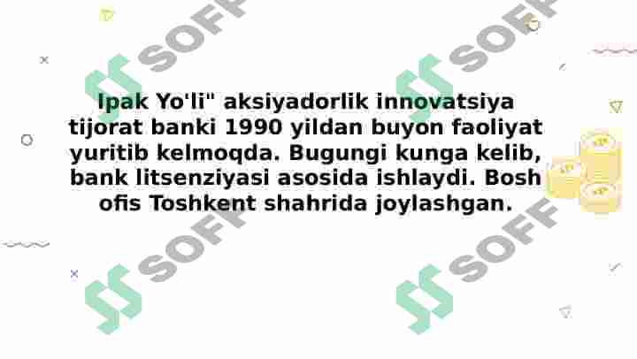 IPAK YO’LI BANK 3