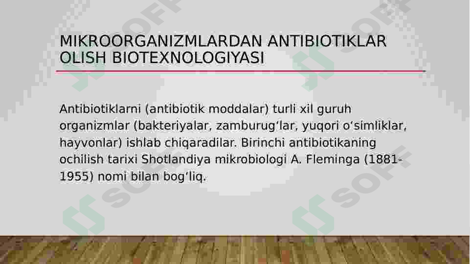 Oqsillar va antibiotiklar ishlab chiqarish biotexnologiyasi 3