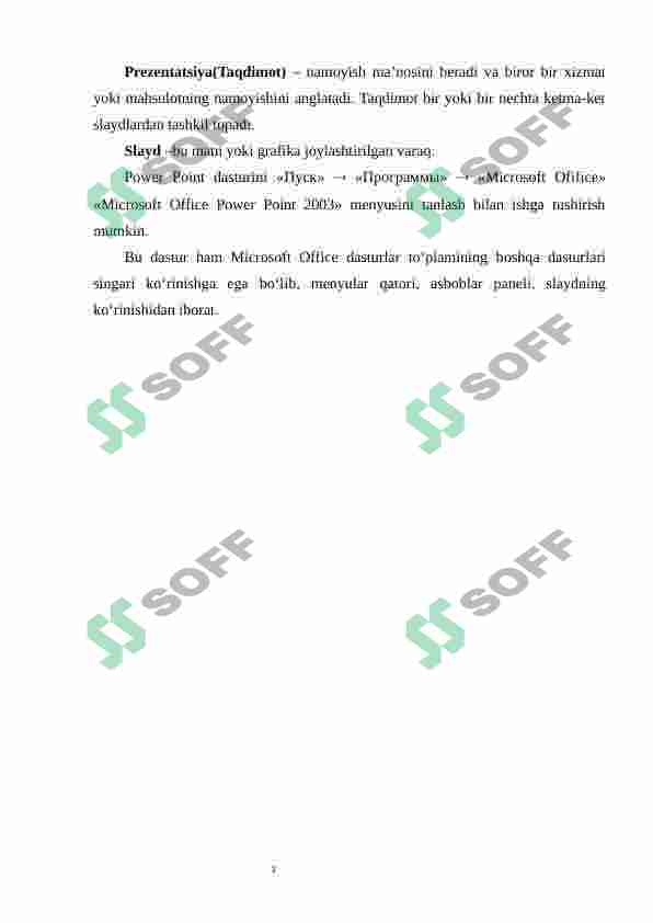 Microsoft PowerPoint 3