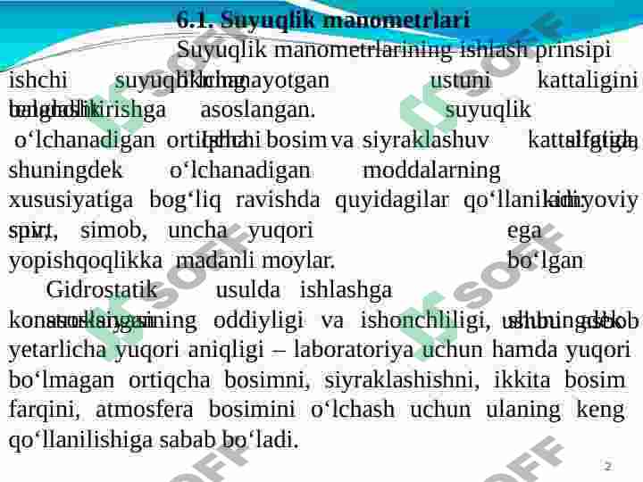 Zamonaviy bosim oʻlchash asboblari 3