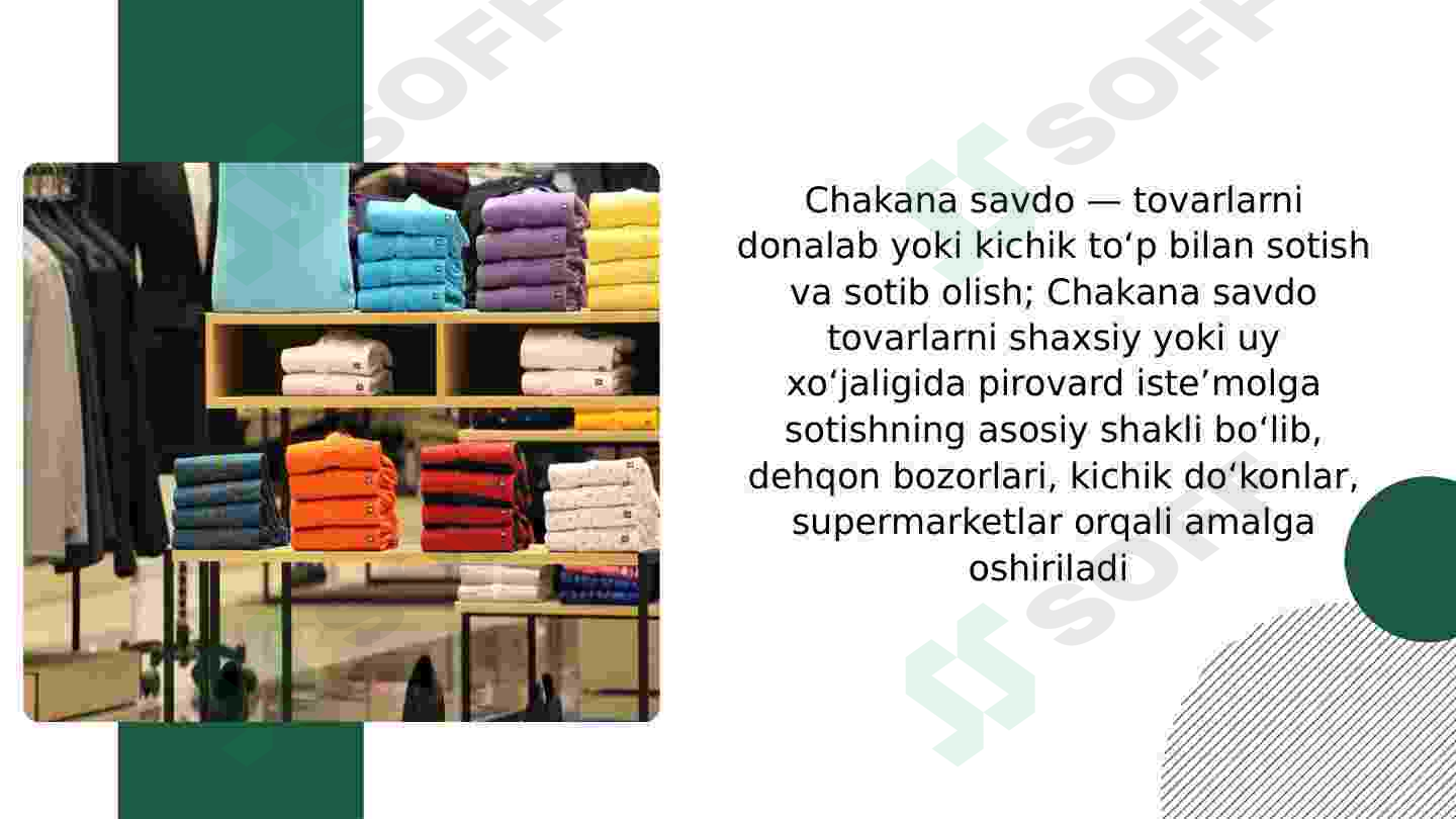 Chakana savdo turlari 3