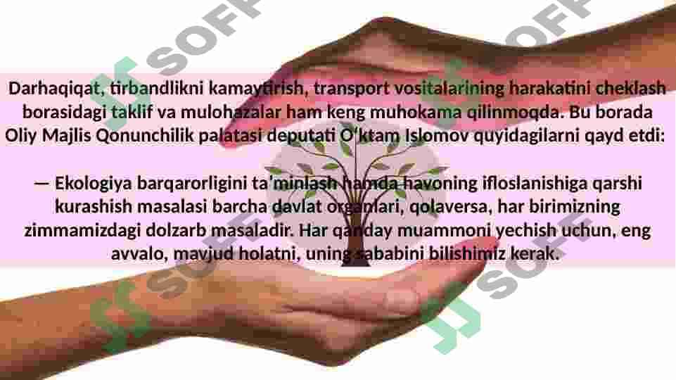 Atmosferani avtotransportlar bilan ifloslanishi 3