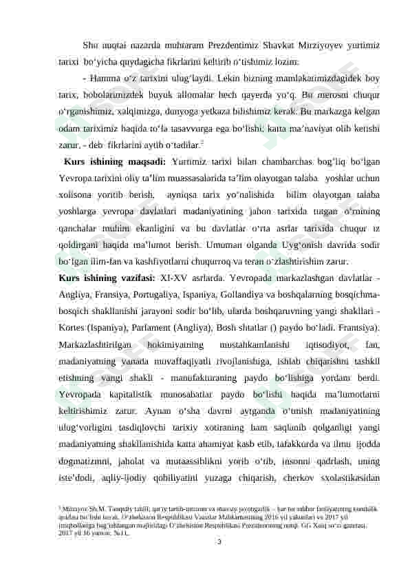 XI-XV ASRLARDA YEVROPA MADANIYATI 3