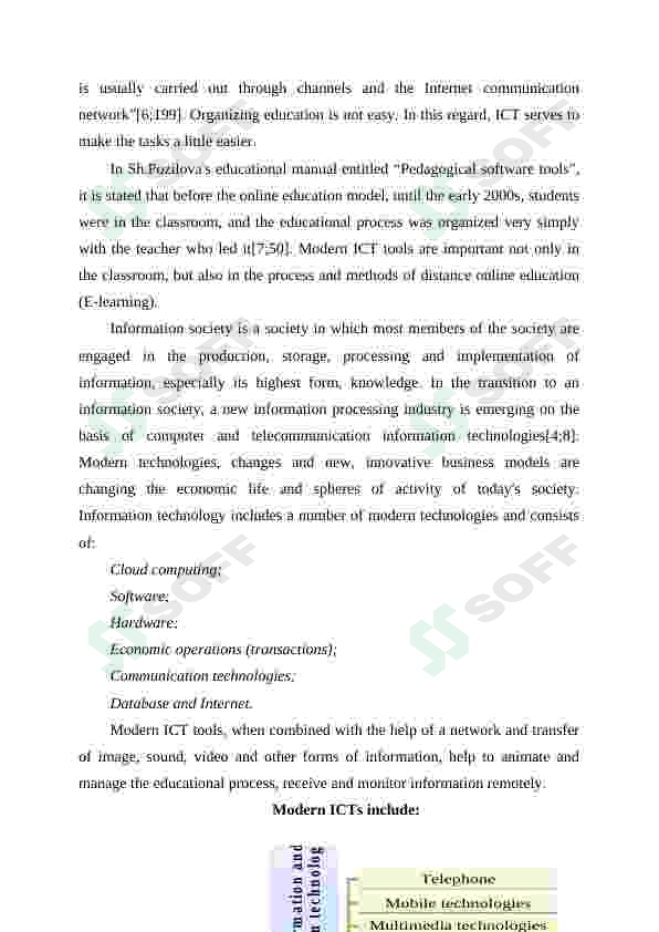 INFORMATION AND COMMUNICATION TECHNOLOGIES  AND THEIR  SIGNIFICANCE 4