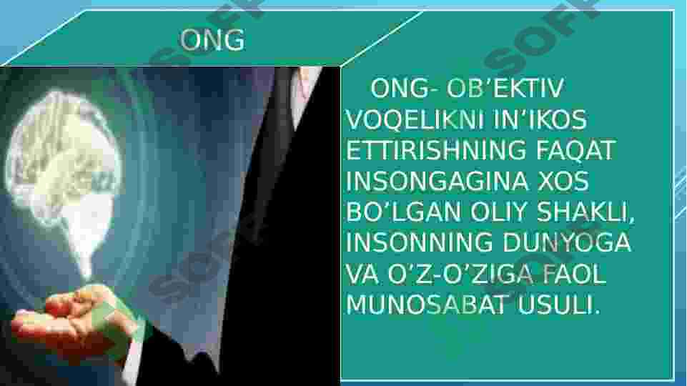 Ong falsafiy mummo sifatida 4