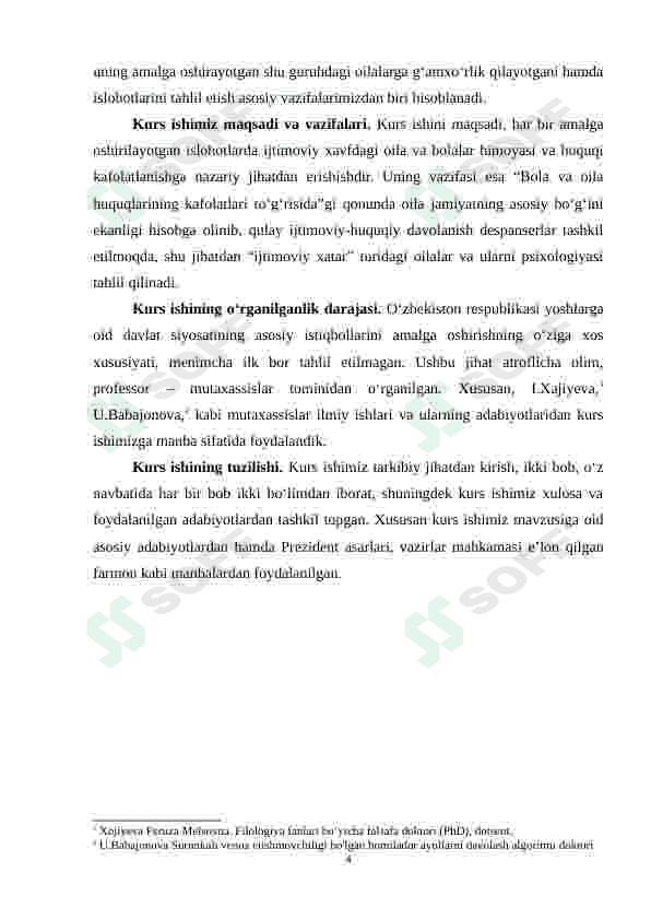 Xatar guruhdagi oilalar va bolalar bilan tibbiy-psixologik ish olib borish 4