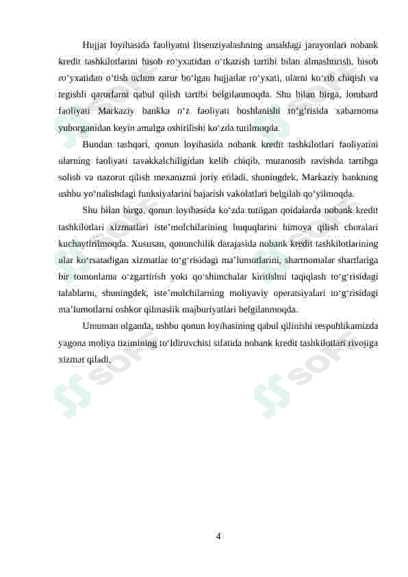 NOBANK KREDIT TASHKILOTLARI. 4