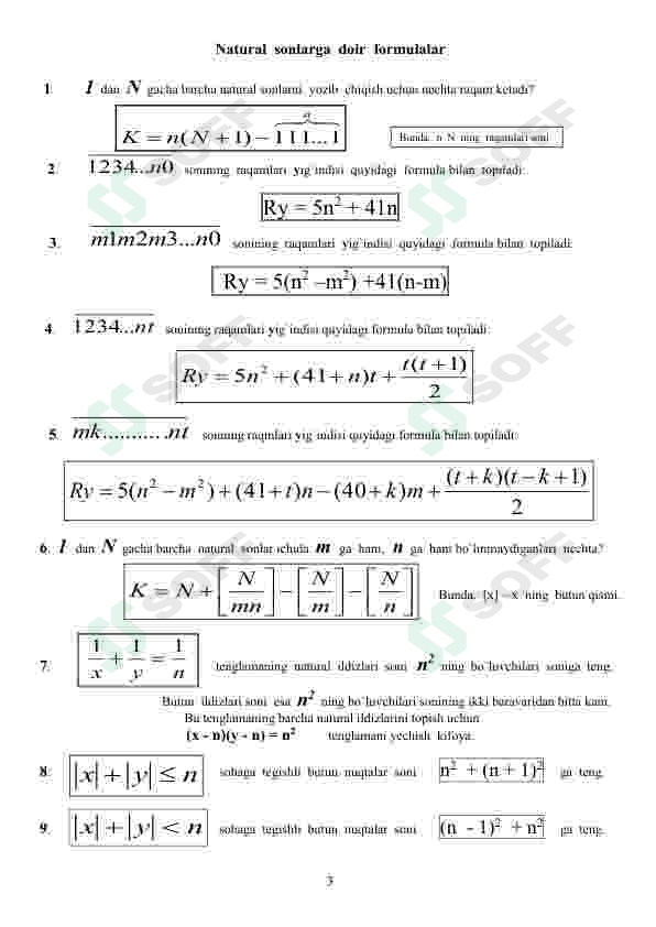 Formulalar kitobii 4