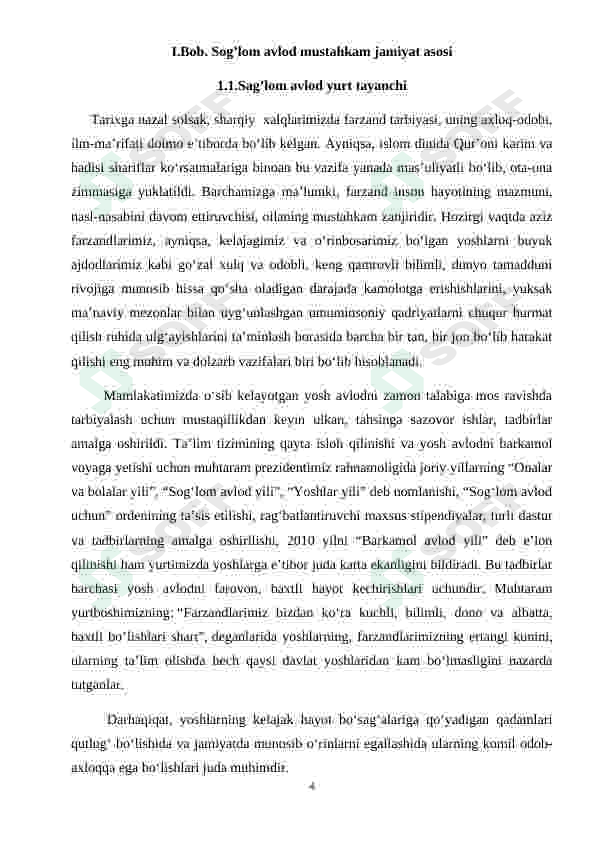 Sog’lom avlod mustahkam jamiyat asosi 4