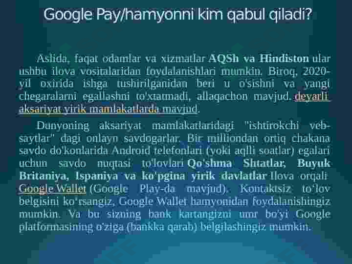 Google Wallet va uning imkoniyatlari 4