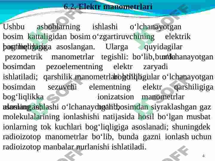 Zamonaviy bosim oʻlchash asboblari 4