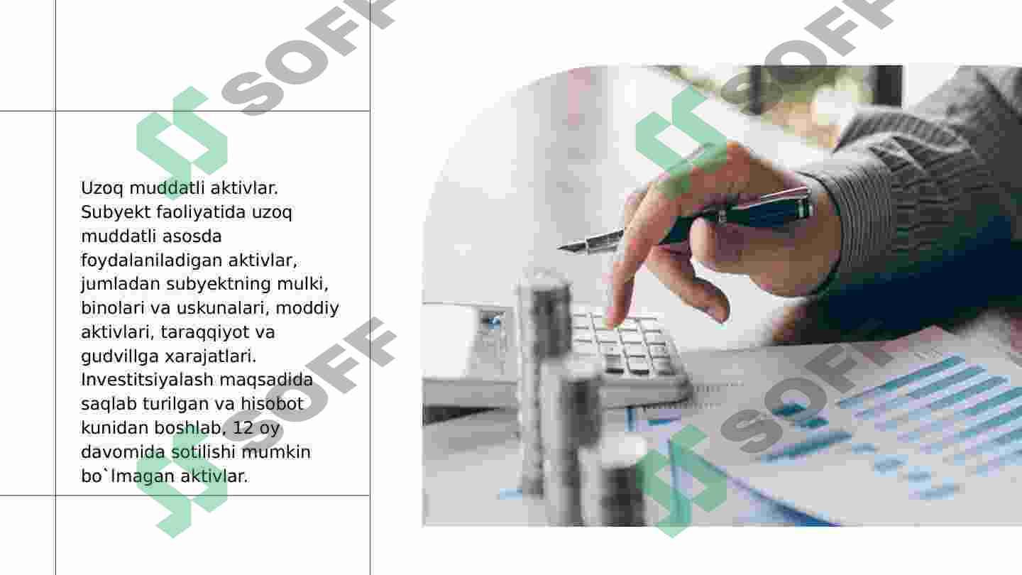 UZOQ MUDDATLI MODDIY AKTIVLAR HISOBI 4