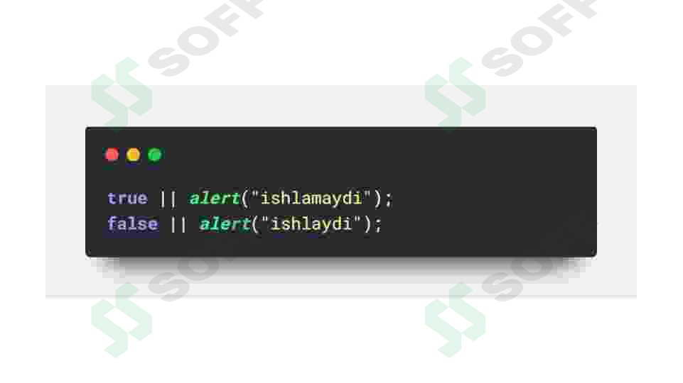 logical operators in js 4