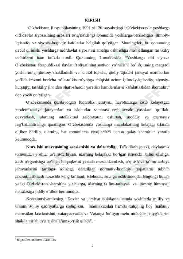 Yoshlar ta'lim tarbiyasi muommlarini tadbiq etishning ilmiy pedagogik asoslari 4