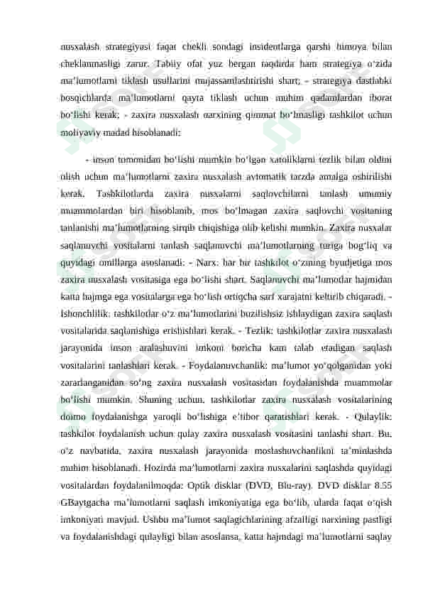Windows OTda zaxira nusxalashni (Backup and Restore) amalga oshirish 5