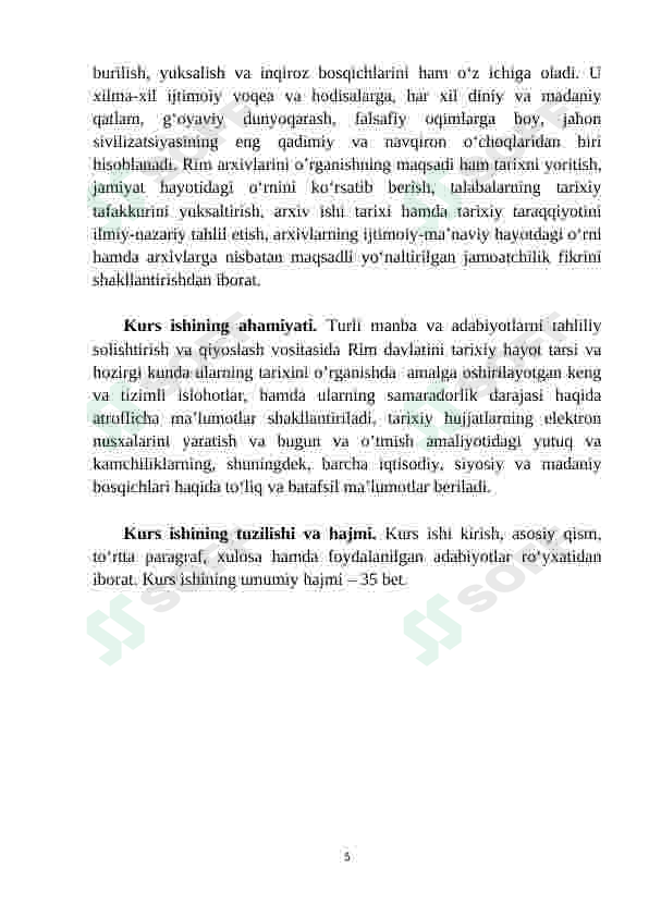 QADIMGI RIMDA ARXIV ISHI 5