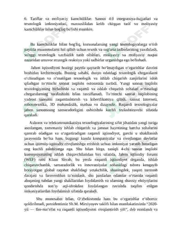 Iqtisodiyotga investitsiyalarni jalb etish 5