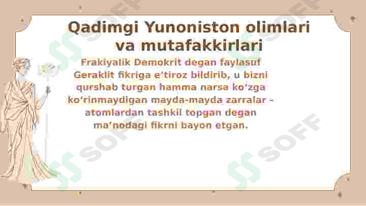 Qadimgi yunoniston olimlari va mutaffakirlari 6