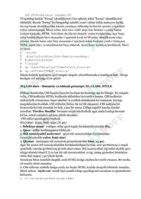 CSS o'quv qo'llanma 7