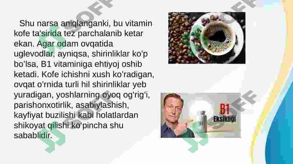 Suvda eruvchi vitaminlar 7