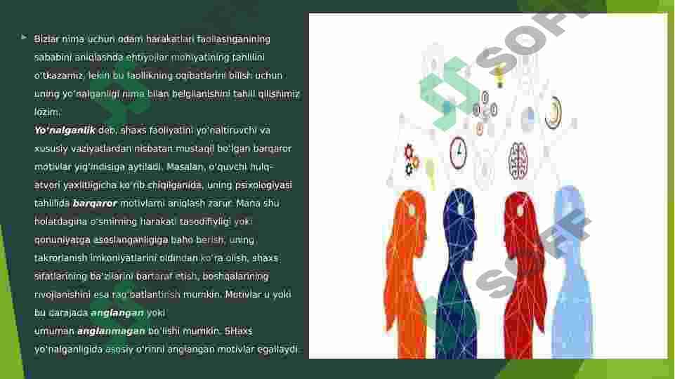 Shaxsni psixodiagnostik baholash va psixologik testlashtirish sohalari 8