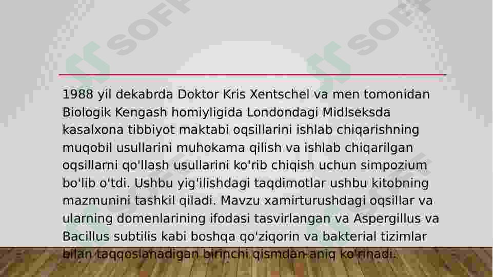 Oqsillar va antibiotiklar ishlab chiqarish biotexnologiyasi 8