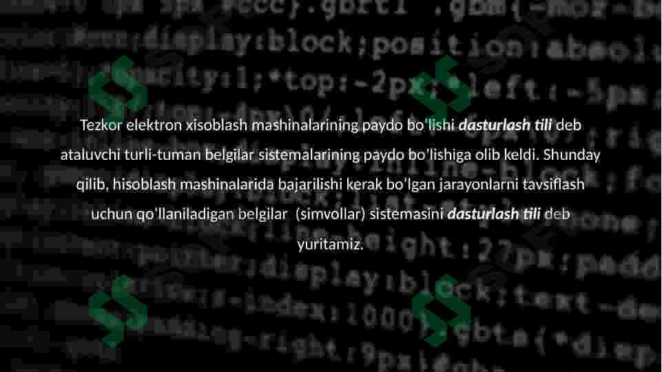 Umumta’lim maktablarida dasturlash tillari 8