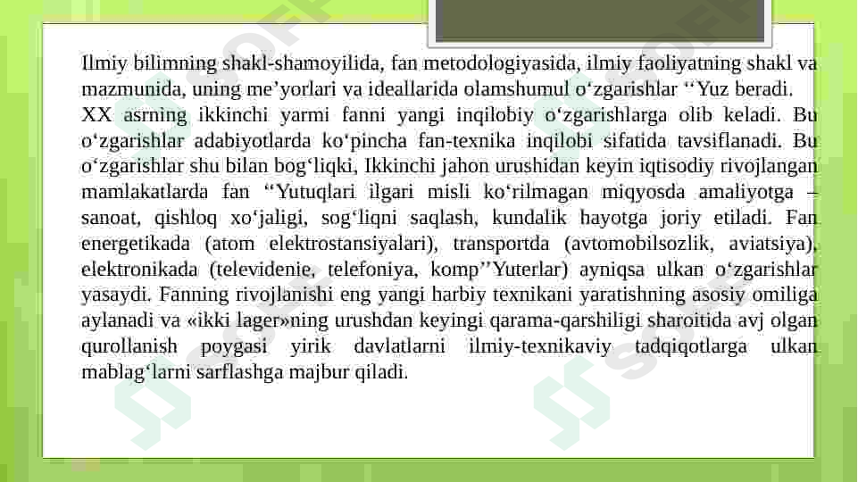 Eng yangi davr falsafasining ustuvor yo‘nalishlari 8