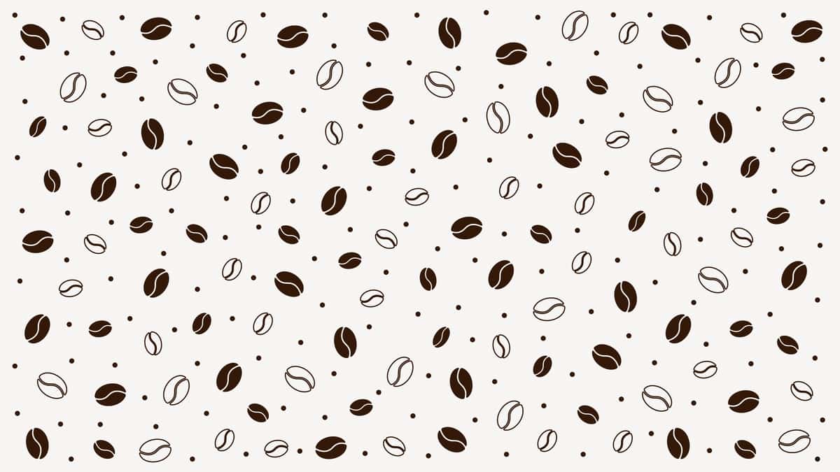 Yumshoq qahva naqshli yumshoq fonda uzluksiz qulay kafe ilhomlantirilgan dizayn | Soft coffee pattern soft background seamless cozy caf inspired design 1
