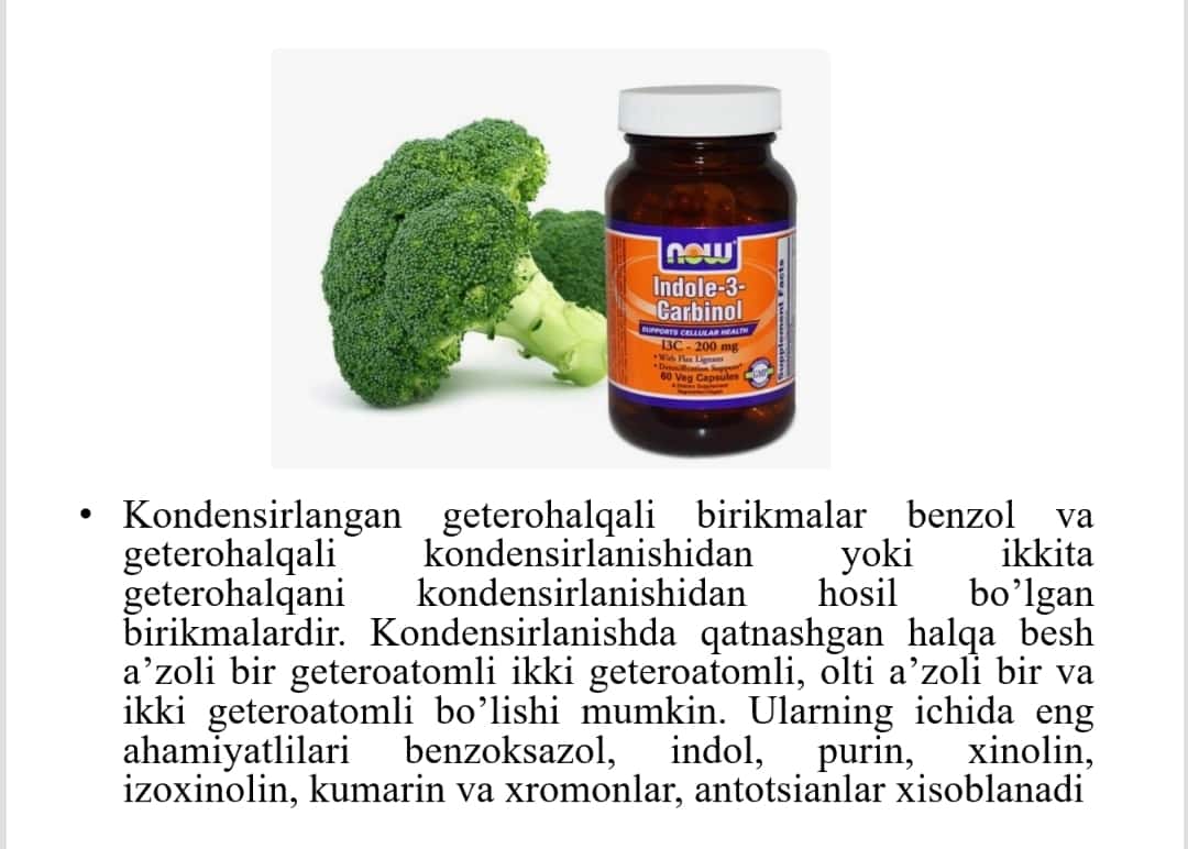 INDOL VA UNING HOSILALARI 1