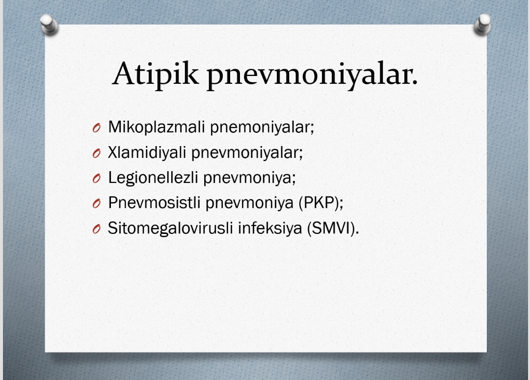 Atipik pnevmoniya 1