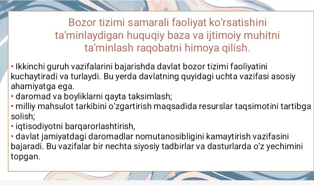 Iqtisodiy siyosat asoslari va tarkibi 1