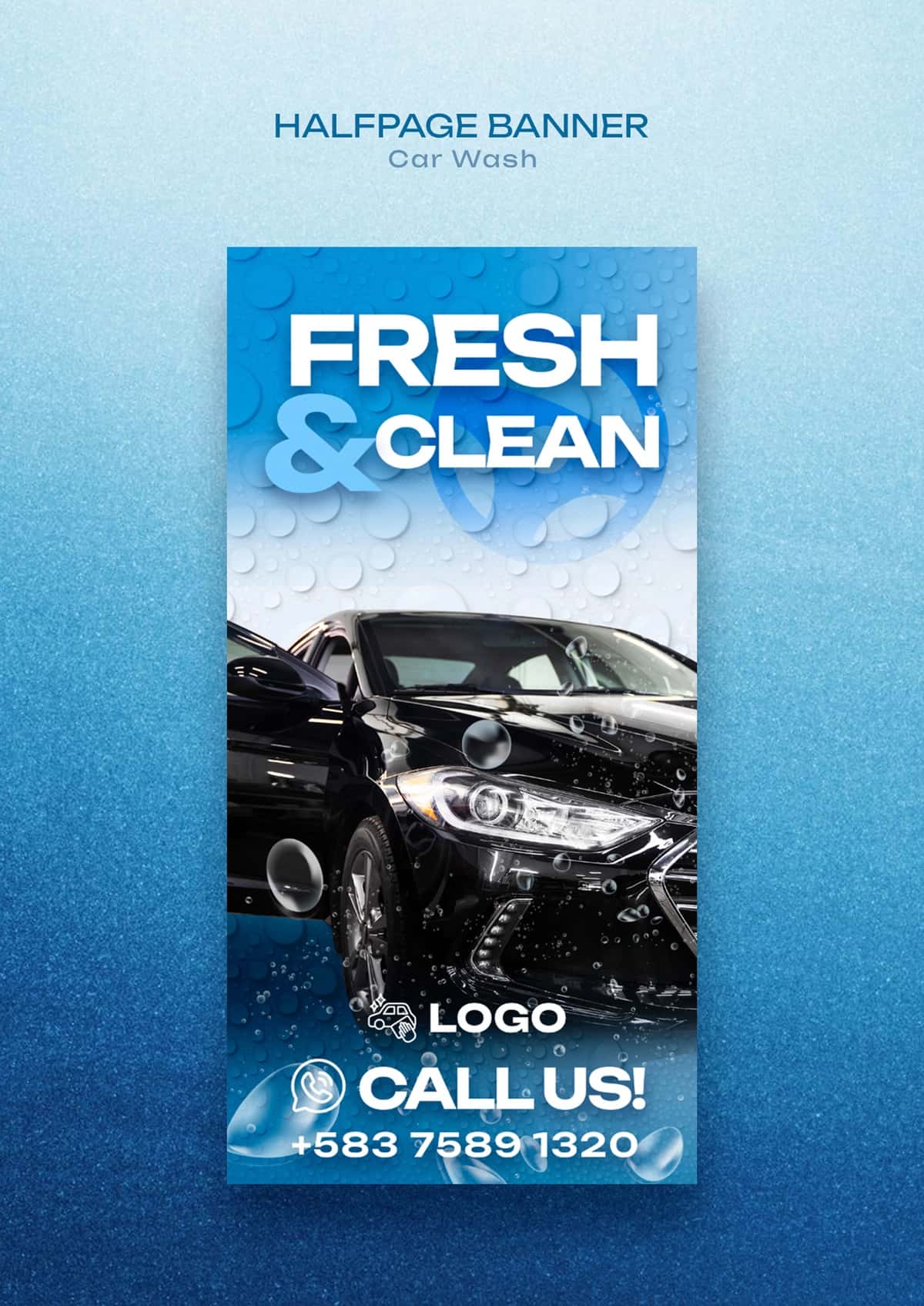 Avtomobil yuvish shablonlari dizayni | Car wash template design 1