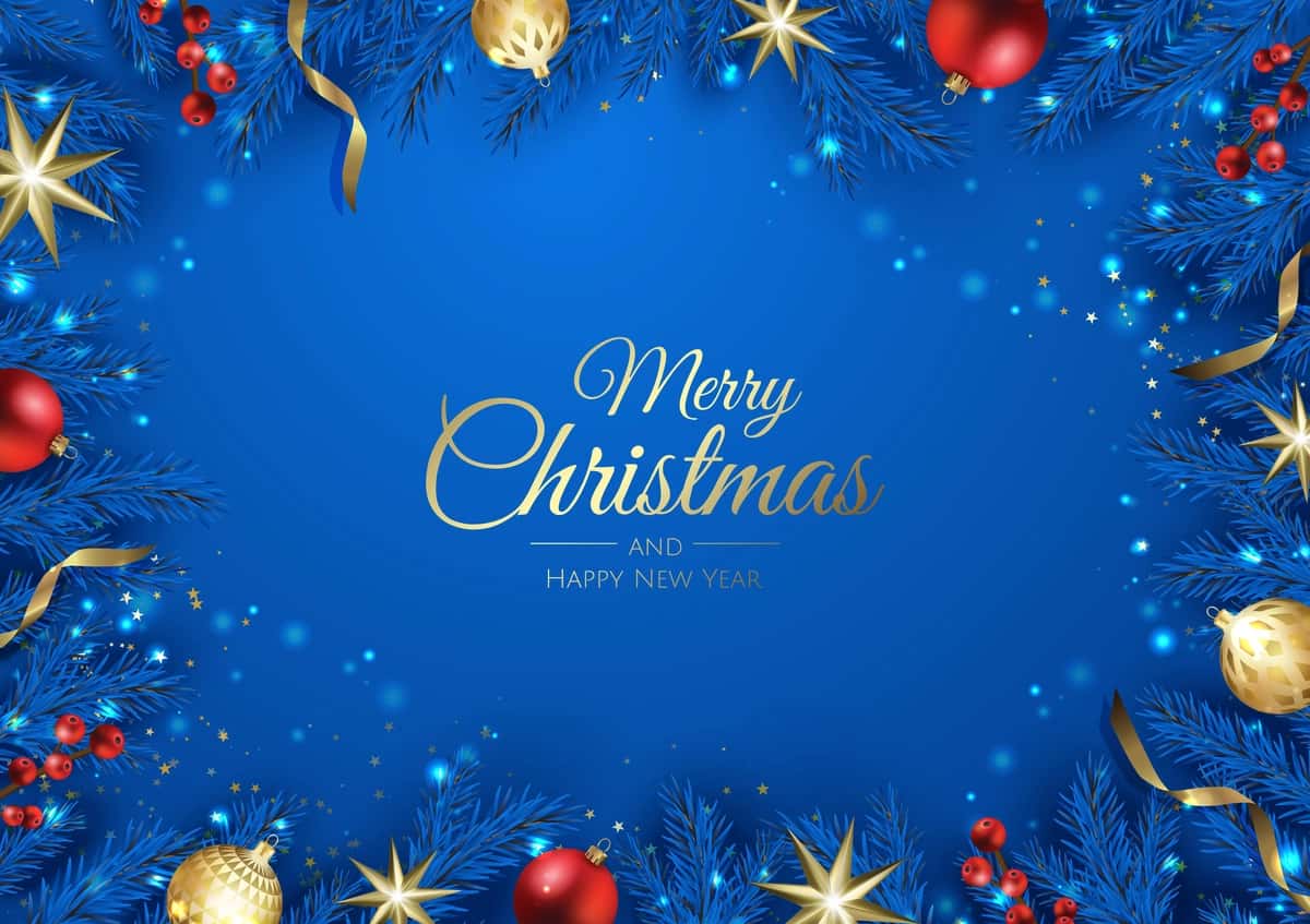 Rojdestvo elementi bilan quvnoq Rojdestvo foni | Merry christmas background with christmas element 1