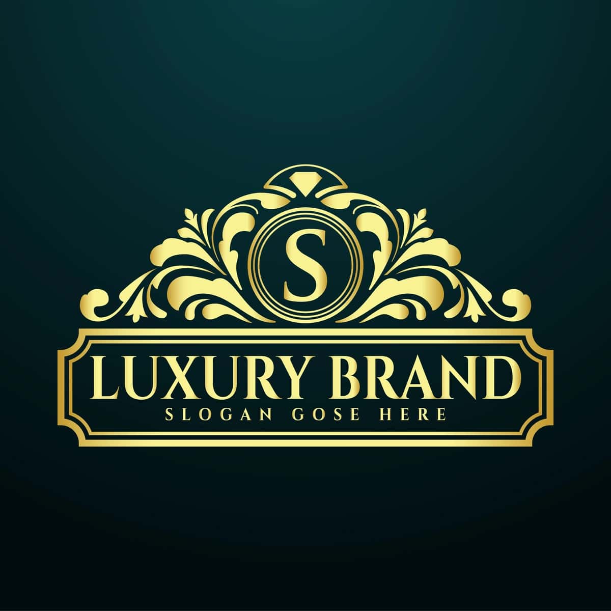 Luxury brendi dizayni hashamatli logotip dizayni kontseptsiyasi sizning qirollik brendingiz | Luxury s brand design luxury s logo design concept your royal brand 1
