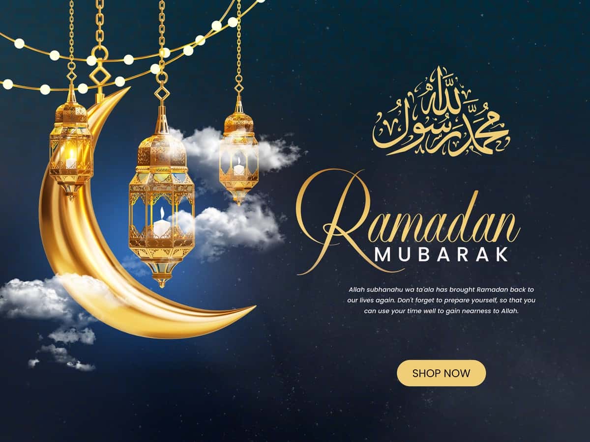 Ramazon ijtimoiy media banner dizayni | Ramadan social media banner design 1