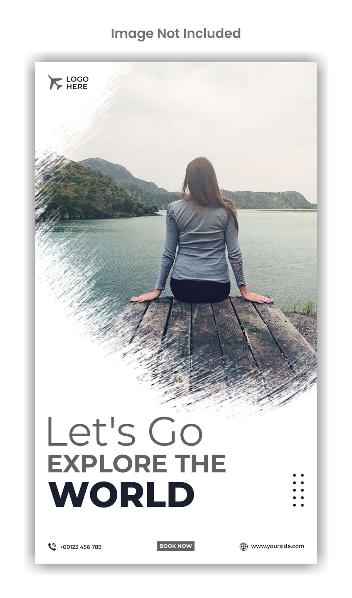 Sayohat ijtimoiy media instagram hikoya shablon dizayni | Travel social media instagram story template design 1
