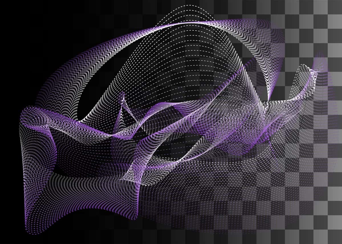 Mavhum dizayn elementi binafsha rang effekti vektor tasviri | Abstract design element purple color effect vector illustration 1