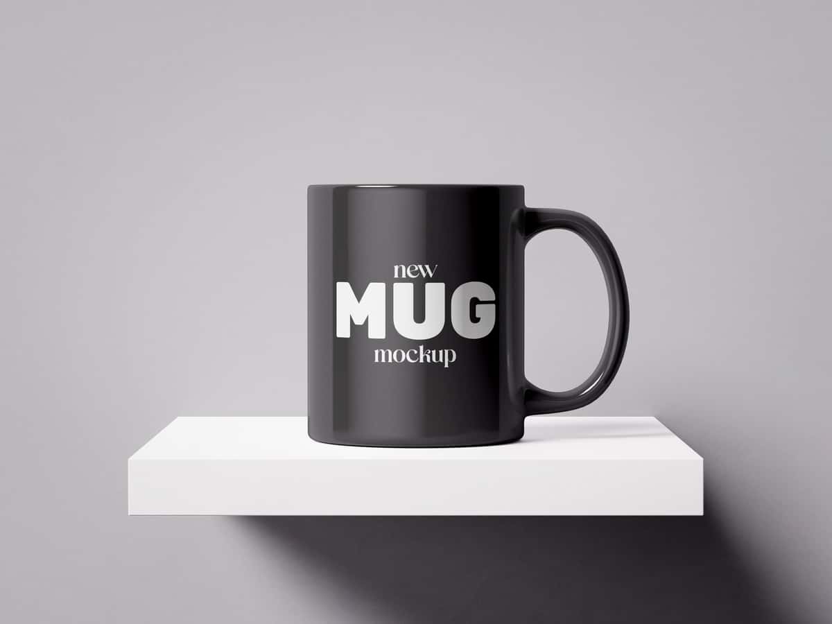 Seramika kupa maketi | Ceramic mug mockup 1