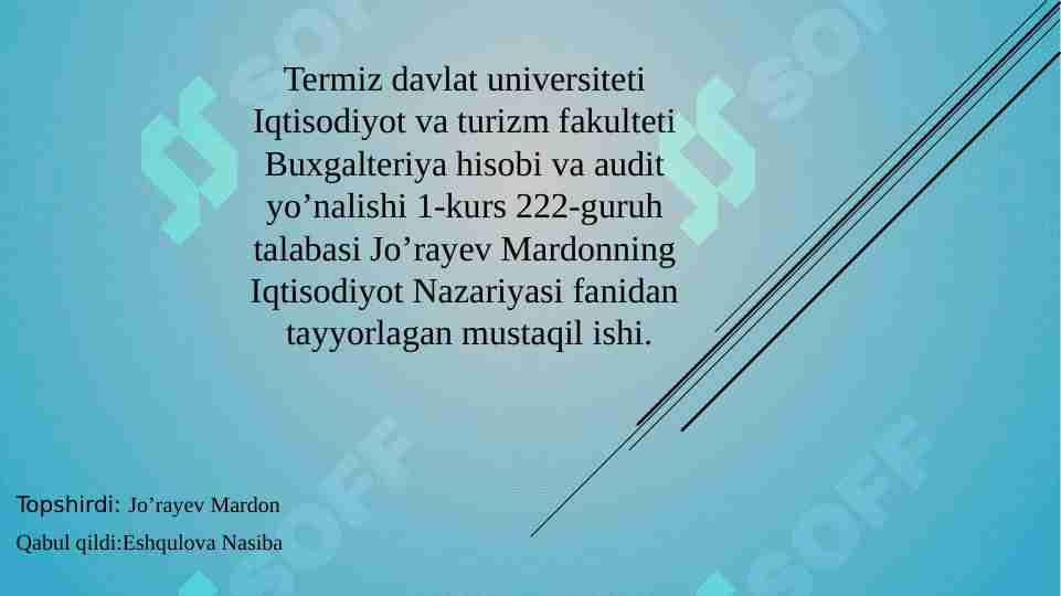 Qisqa va uzoq davrda ishlab chiqarish hajmining o’zgarishi
