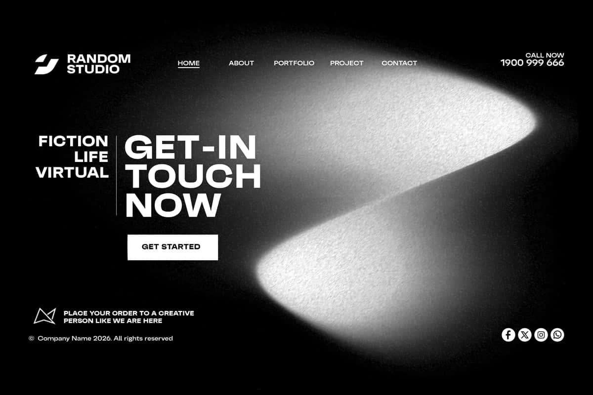 Mavhum donador qora va oq gradient fonlar | Abstract grainy black white gradient backgrounds 1