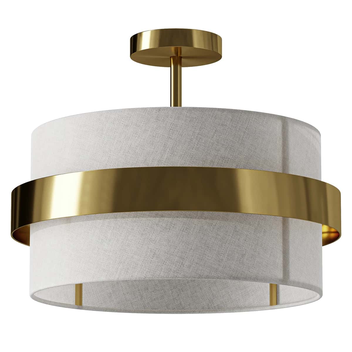 Freya Bride Fabric Ceiling Lamp 1