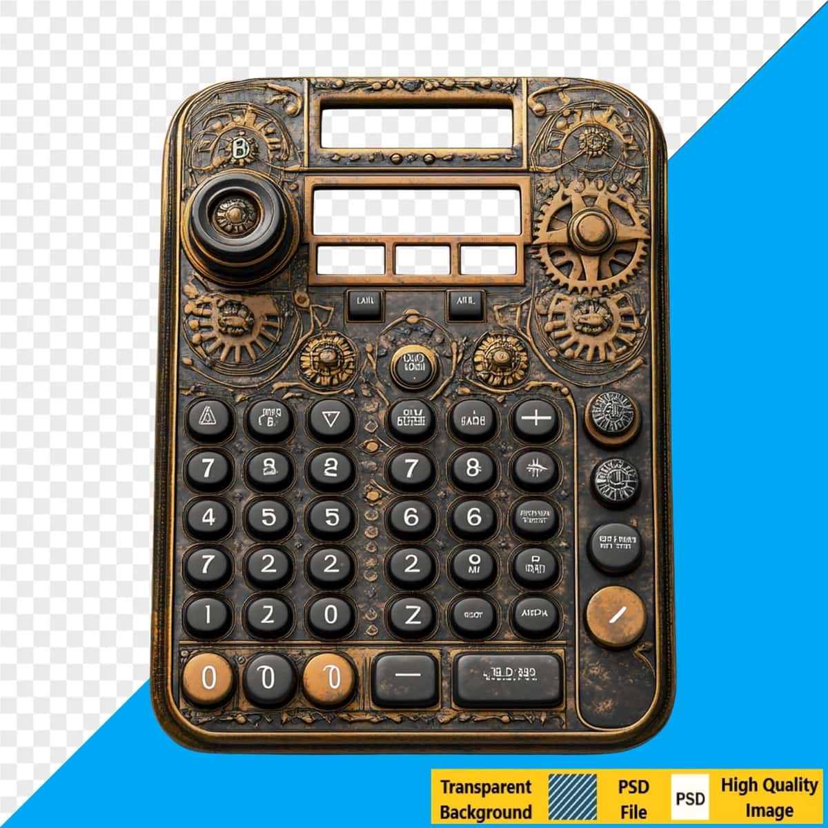 Steampunk kalkulyator | Steampunk calculator 1